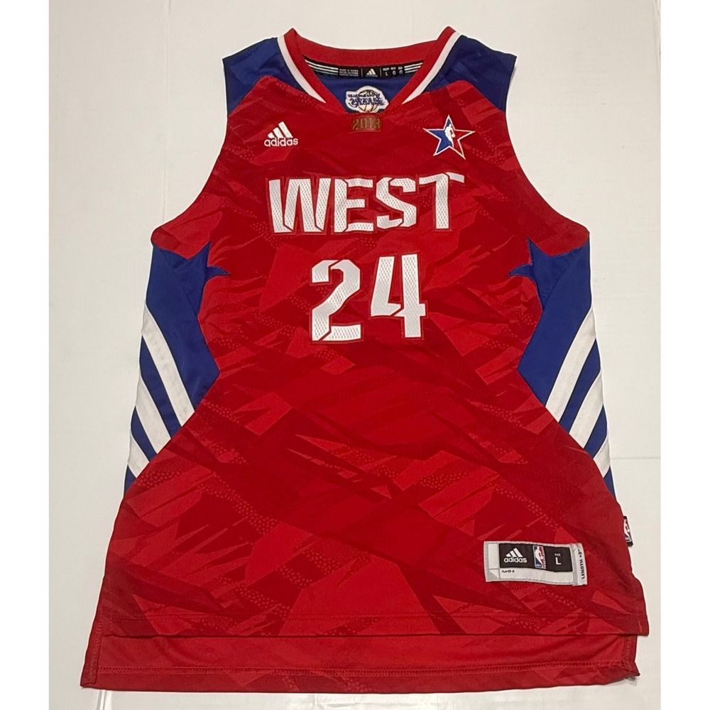 Adidas NBA All-Star Game 2013 Kobe Bryant‎ West Jersey Youth L 14-16 Lakers Rare